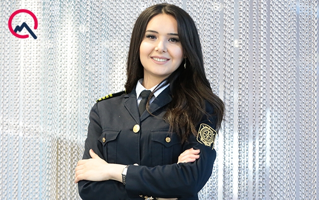 Akademiyanın builki yeganə xanım məzunu